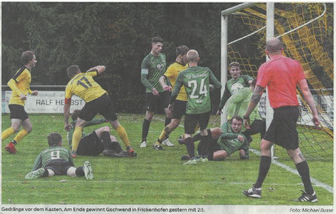 SV Frickenhofen - TSF Derby