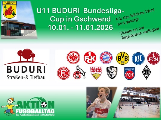 Flyer BuLi Cup U11 in Gschwend
