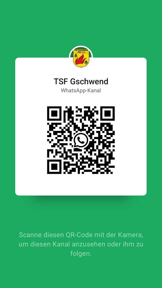 QR Code TSF Gschwend WhatsApp Kanal