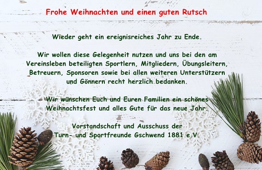 Weihnachtsgrüße 2025