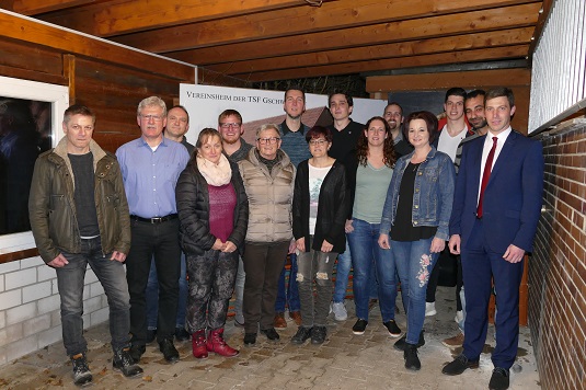 Vorstand und Geehrte TSF Gschwend GV 2018
